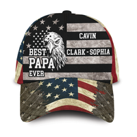 Personalized Gift for Grandpa Bald Eagle Cap 27201 thumb 1