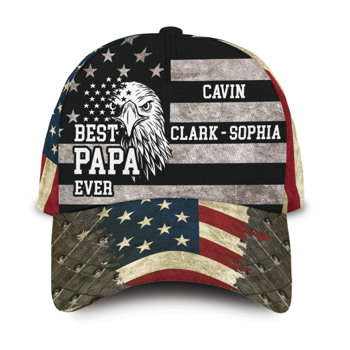 Personalized Gift for Grandpa Bald Eagle Cap 27201 1