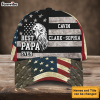 Personalized Gift for Grandpa Bald Eagle Cap 27201 thumb 1
