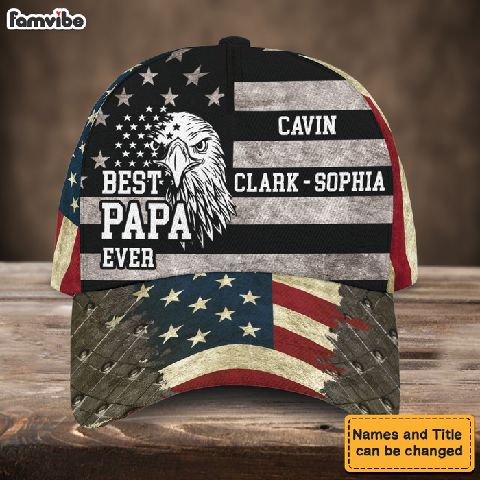 Personalized Gift for Grandpa Bald Eagle Cap 27201 1
