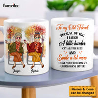 Personalized Gift For Senior Friend Thank You Fall Mug 27203 thumb 1