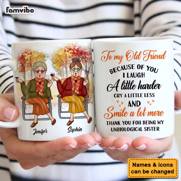 Personalized Gift For Senior Friend Thank You Fall Mug 27203 1