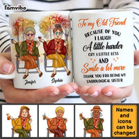 Personalized Gift For Senior Friend Thank You Fall Mug 27203 thumb 1
