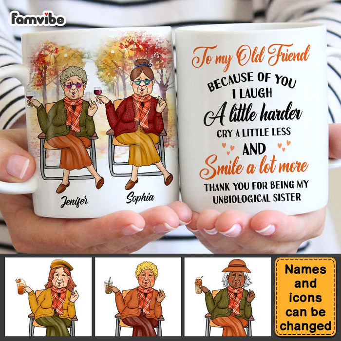 Personalized Gift For Senior Friend Thank You Fall Mug 27203 1