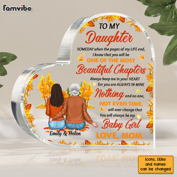 Personalized Gift For Daughter Fall Acrylic Plaque 27206 1