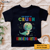 Personalized Gift For Grandson Dinosaur Galaxy Back To School Kid T Shirt 27207 1