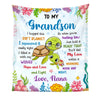 Personalized Gift For Grandson Turtle Hug This Blanket 27208 1