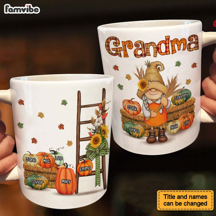 Personalized Gift For Grandma Fall Pumpkin Mug 27209 1