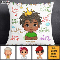 Personalized Gift For Grandson I Am Kind Pillow 27219 thumb 1