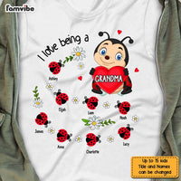 Personalized Gift For Grandma I Love Being A Grandma Ladybug Shirt - Hoodie - Sweatshirt 27224 thumb 1