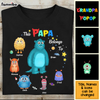 Personalized Gift For Grandpa Papa Belongs To Little Monster Shirt - Hoodie - Sweatshirt 27225 1