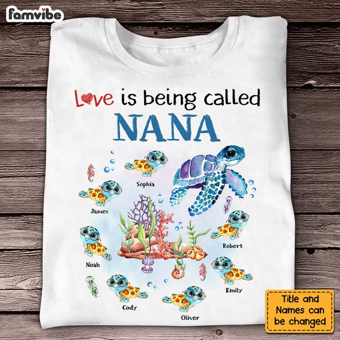Personalized Gift For Grandma Love Is Being Called Shirt - Hoodie - Sweatshirt 27230 1
