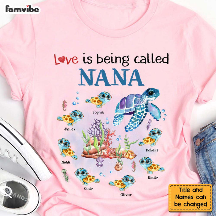 Personalized Gift For Grandma Love Is Being Called Shirt - Hoodie - Sweatshirt 27230 1