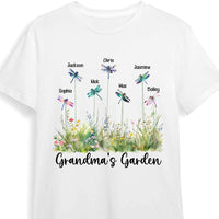 Personalized Gift For Grandma Dragonfly Grandma's Garden Shirt - Hoodie - Sweatshirt 27233 thumb 1