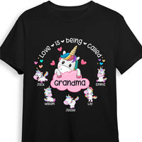 Personalized Gift For Grandma Love Is Being Called Unicorn Dancing Shirt - Hoodie - Sweatshirt 27257 thumb 1