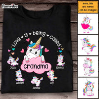 Personalized Gift For Grandma Love Is Being Called Unicorn Dancing Shirt - Hoodie - Sweatshirt 27257 thumb 1