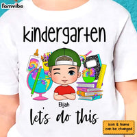 Personalized Gift For Grandson Back To School Let's Do This School Grade Kid T Shirt 27264 thumb 1