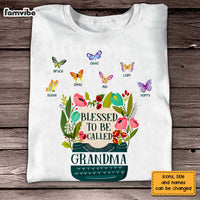 Personalized Gift for Grandma Floral Typewriter Shirt - Hoodie - Sweatshirt 27267 thumb 1