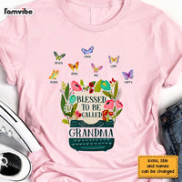 Personalized Gift for Grandma Floral Typewriter Shirt - Hoodie - Sweatshirt 27267 thumb 1