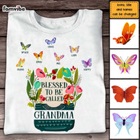 Personalized Gift for Grandma Floral Typewriter Shirt - Hoodie - Sweatshirt 27267 thumb 1