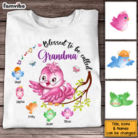 Personalized Gift For Grandma Love Birds Shirt - Hoodie - Sweatshirt 27277 thumb 1