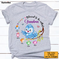 Personalized Gift For Grandma Love Birds Shirt - Hoodie - Sweatshirt 27277 thumb 1