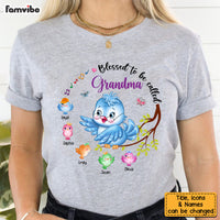 Personalized Gift For Grandma Love Birds Shirt - Hoodie - Sweatshirt 27277 thumb 1