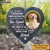 Personalized Pet Memorial Gift When Tomorrow Starts Without Me Photo Heart Memorial Slate 27279 1