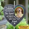 Personalized Pet Memorial Gift When Tomorrow Starts Without Me Photo Heart Memorial Slate 27279 1