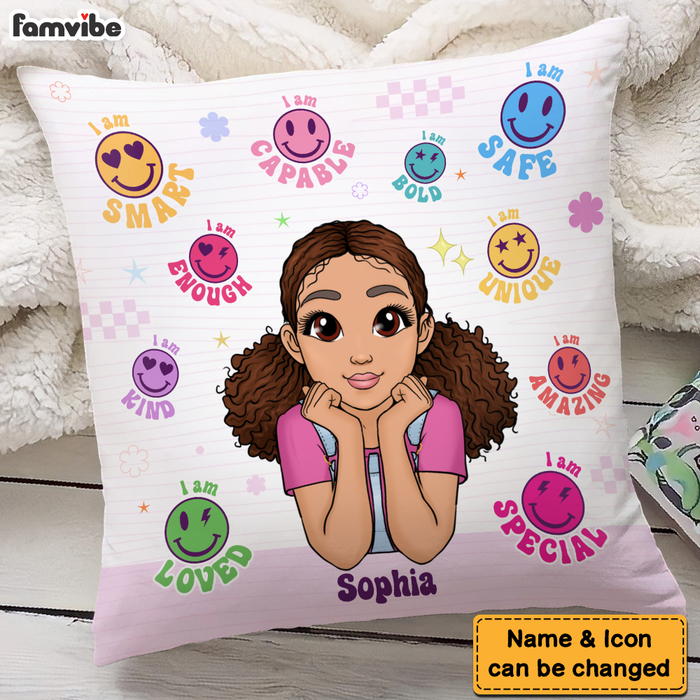 Personalized Gift For Granddaughter I Am Kind Pillow 27280 1