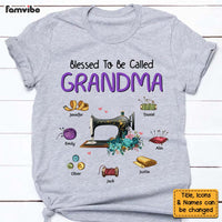 Personalized Gift for Grandma Sewing Set Shirt - Hoodie - Sweatshirt 27285 thumb 1
