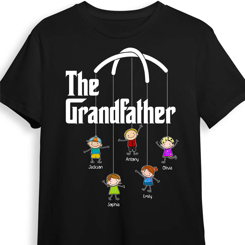 Personalized Gift For Grandpa The Grandfather Shirt Hoodie Sweatshirt 27286 Primary Mockup