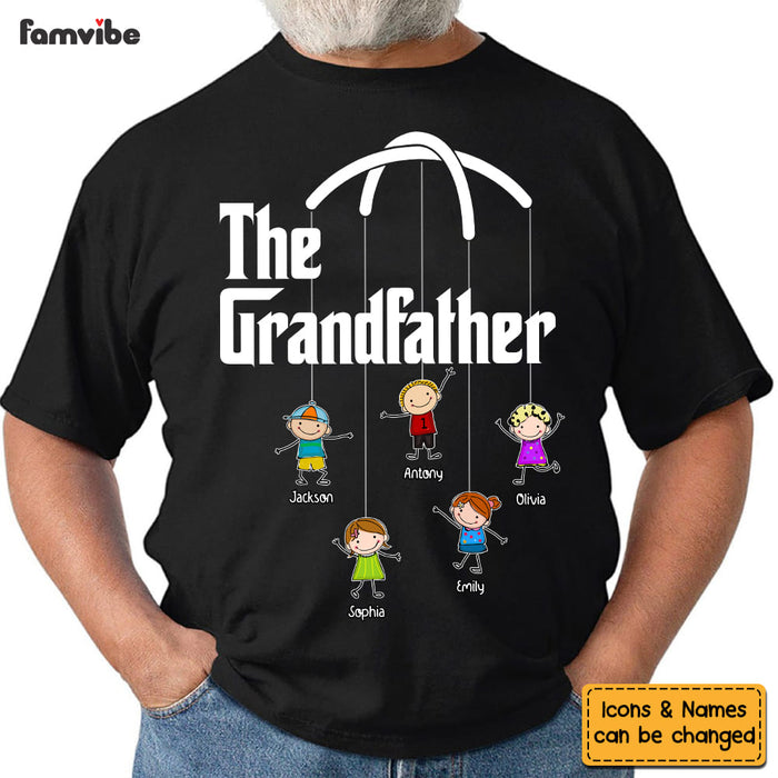 Personalized Gift For Grandpa The Grandfather Shirt - Hoodie - Sweatshirt 27286 1