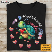 Personalized Gift for Grandma Turle Hugging Hearts Shirt - Hoodie - Sweatshirt 27292 thumb 1