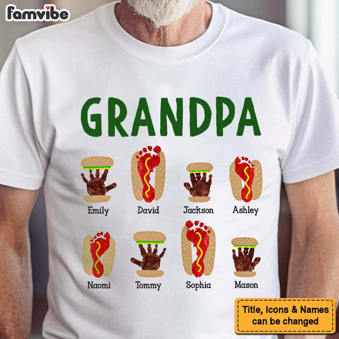 Personalized Gift For Grandpa For Papa Grilling Shirt - Hoodie - Sweatshirt 27293 1