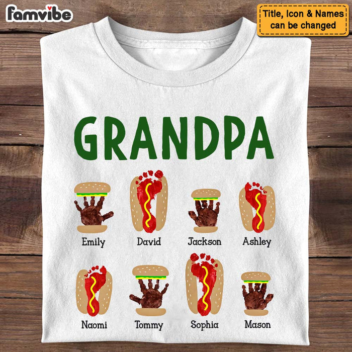 Personalized Gift For Grandpa For Papa Grilling Shirt - Hoodie - Sweatshirt 27293 1