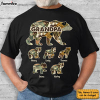Personalized Gift For Grandpa For Papa Bear Shirt - Hoodie - Sweatshirt 27294 thumb 1