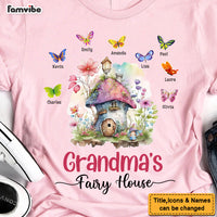 Personalized Gift For Grandma's Garden Fairy House Shirt - Hoodie - Sweatshirt 27295 thumb 1