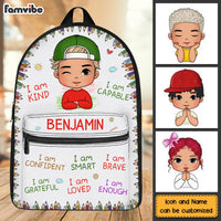 Personalized Gift For Grandson I Am Kind BackPack 27300 thumb 1