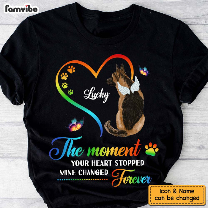 Personalized Gift For Loss Pet Memorial My Heart Changed Forever Shirt - Hoodie - Sweatshirt 27302 1