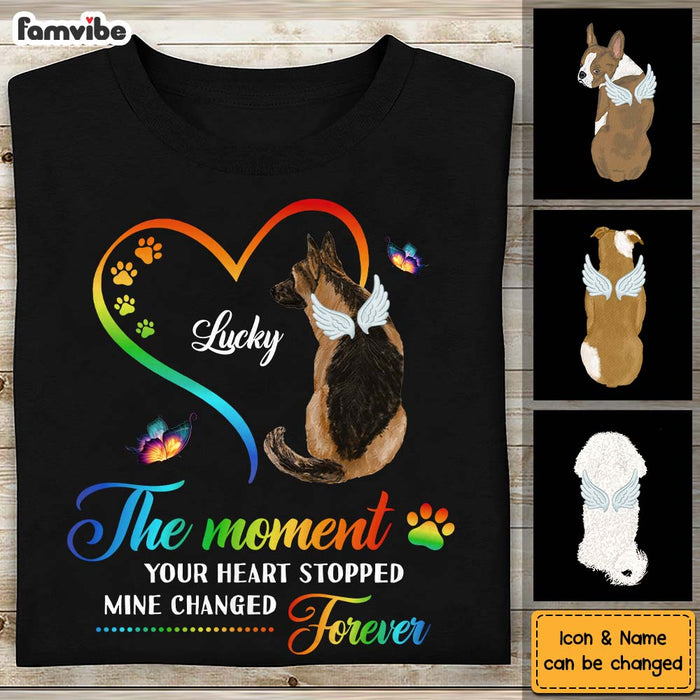 Personalized Gift For Loss Pet Memorial My Heart Changed Forever Shirt - Hoodie - Sweatshirt 27302 1
