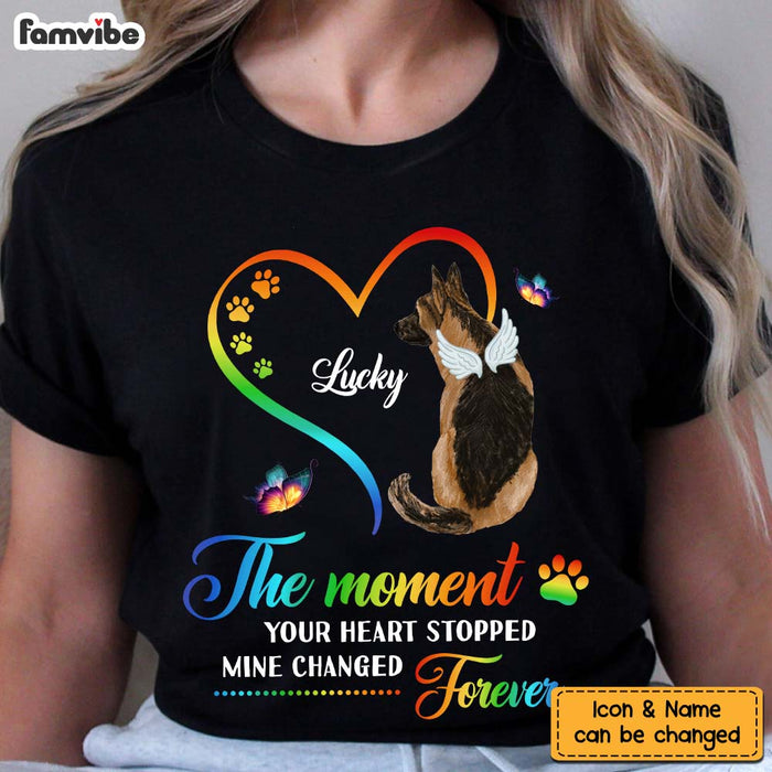 Personalized Gift For Loss Pet Memorial My Heart Changed Forever Shirt - Hoodie - Sweatshirt 27302 1