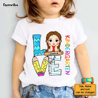 Personalized Gift For Granddaughter Love Kid T Shirt 27311 thumb 1