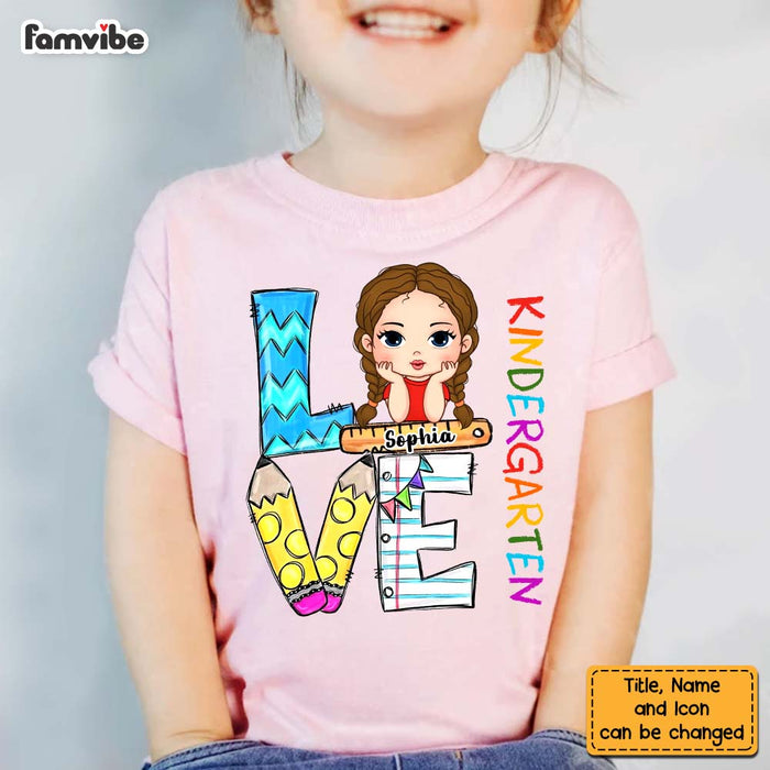 Personalized Gift For Granddaughter Love Kid T Shirt 27311 1
