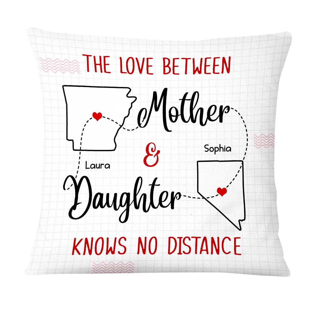 Personalized Gift For Daughter Long Distance Pillow 27313 Primary Mockup