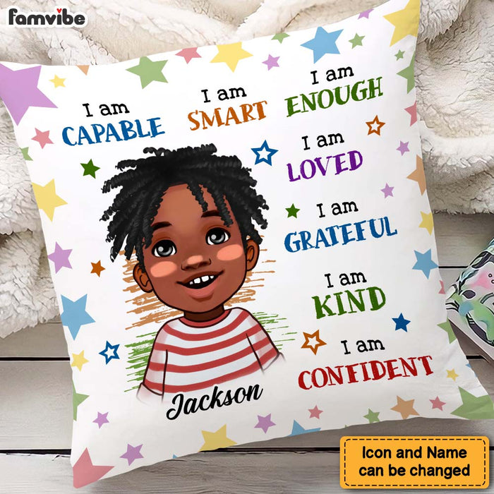 Personalized Gift For Grandson I Am Kind Pillow 27325 1
