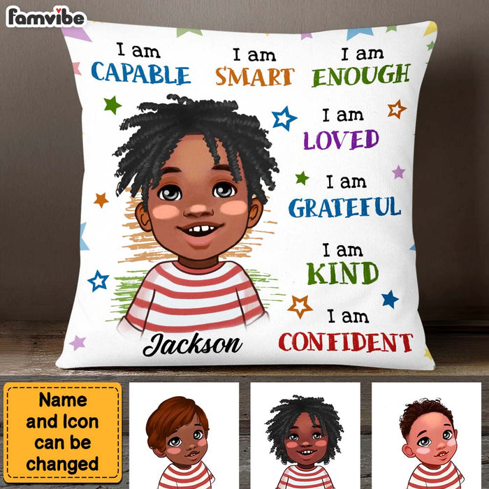 Personalized Gift For Grandson I Am Kind Pillow 27325 1