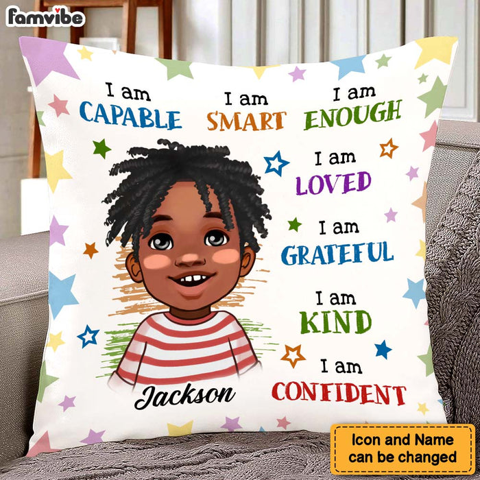 Personalized Gift For Grandson I Am Kind Pillow 27325 1