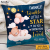 Personalized Gift For Newborn Baby Bear Twinkle Twinkle Little Star Pillow 27330 1