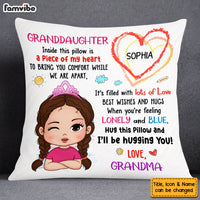 Personalized Gift For Granddaughter Inside This Pillow 27338 thumb 1